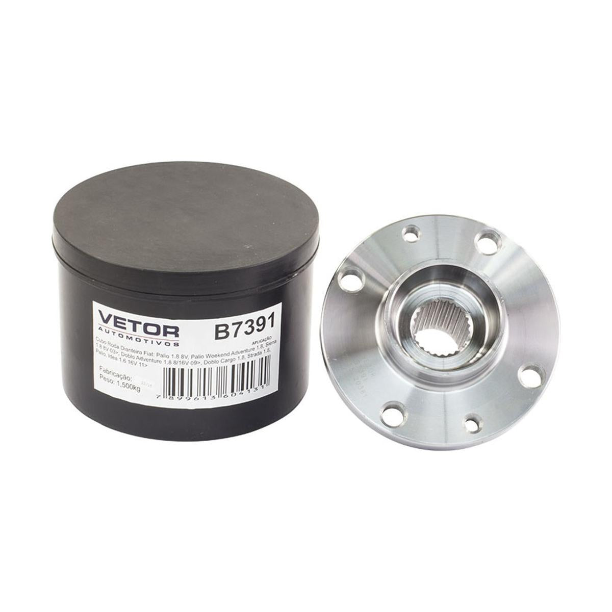 Cubo de Roda Dianteiro - Vetor - B7391 - (1)