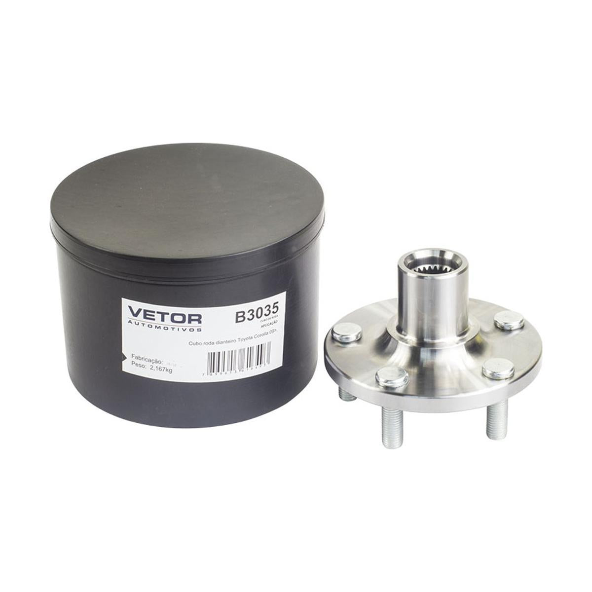 Cubo de Roda Dianteiro - Vetor - B3035 - (1)