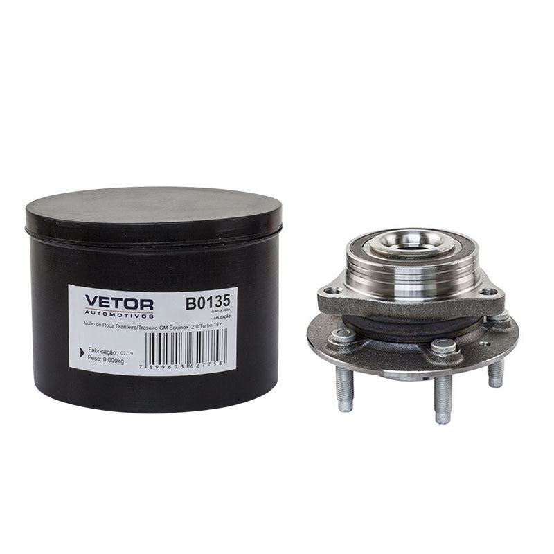 Cubo de Roda Dianteiro ou Traseiro - Vetor - B0135 - (4)