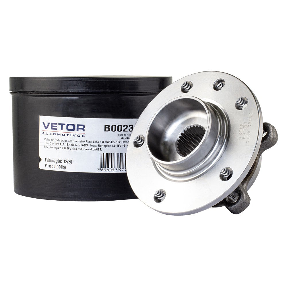 Cubo de Roda Dianteiro ou Traseiro - Vetor - B0023 - (1)