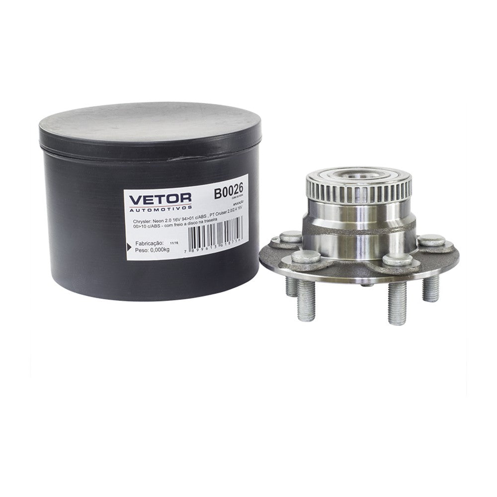 Cubo de Roda Traseiro - Vetor - B0026 - (1)
