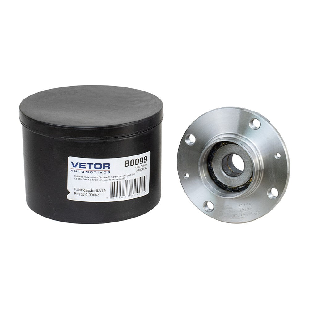 Cubo de Roda Traseiro - Vetor - B0099 - (1)