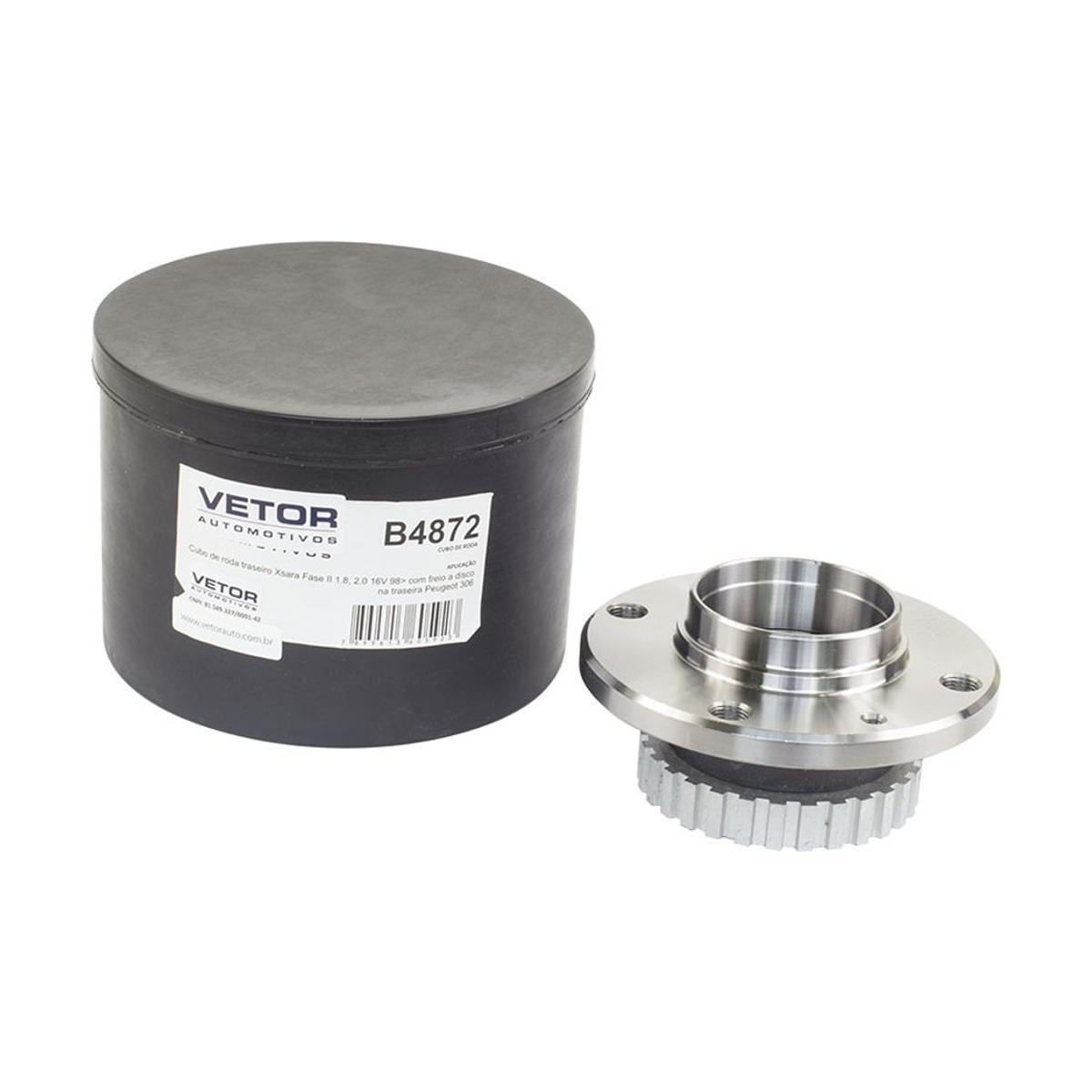 Cubo de Roda Traseiro - Vetor - B4872 - (1)