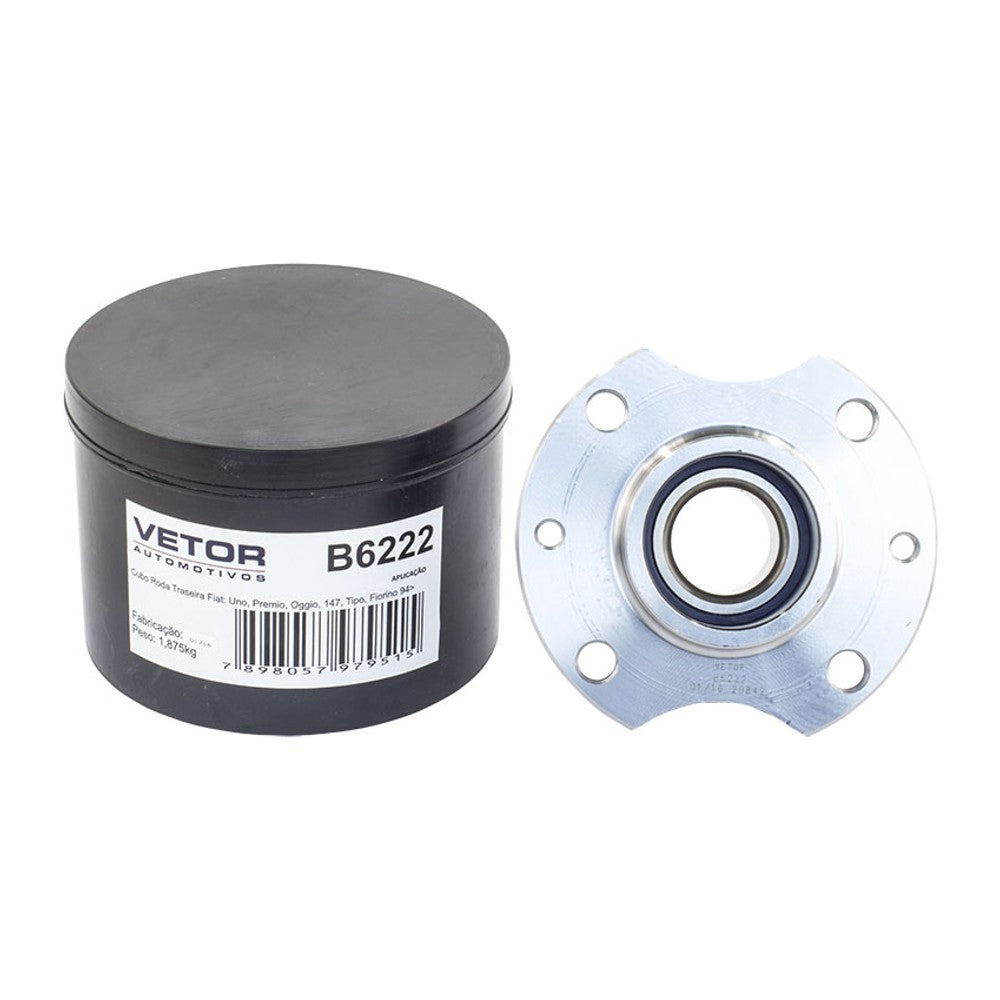 Cubo de Roda Traseiro - Vetor - B6222 - (4)