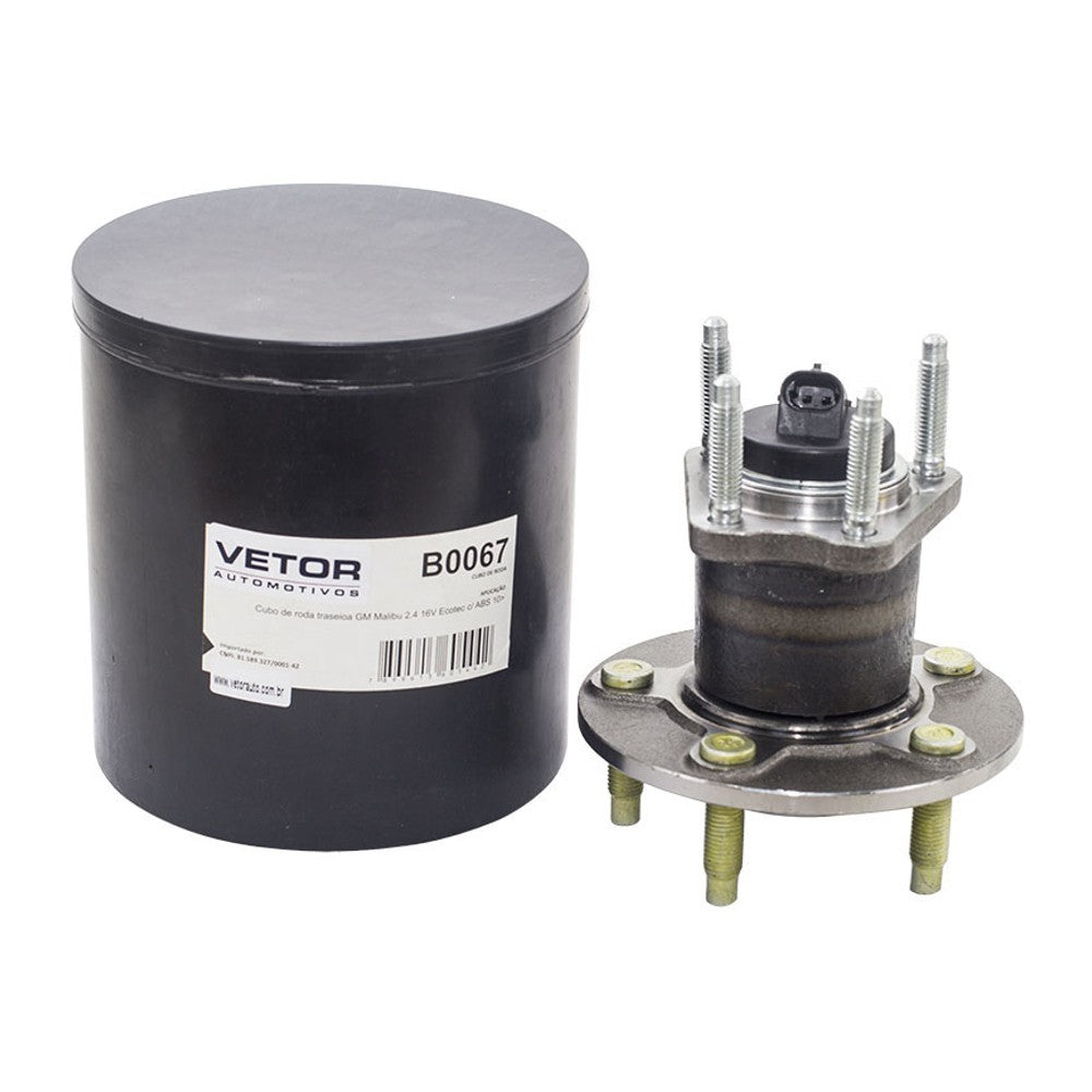 Cubo de Roda Traseiro - Vetor - B0067 - (1)