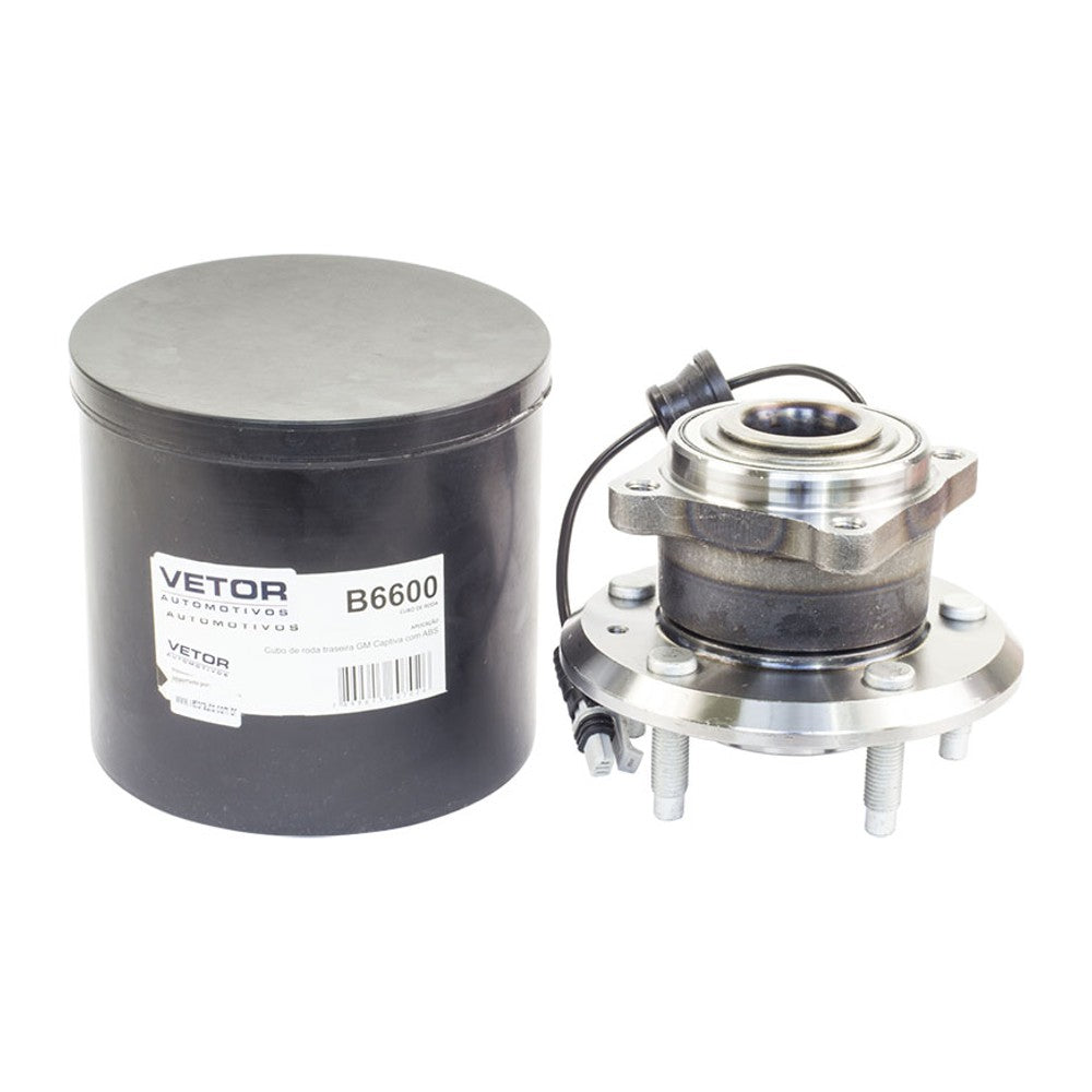 Cubo de Roda Traseiro - Vetor - B6600 - (1)