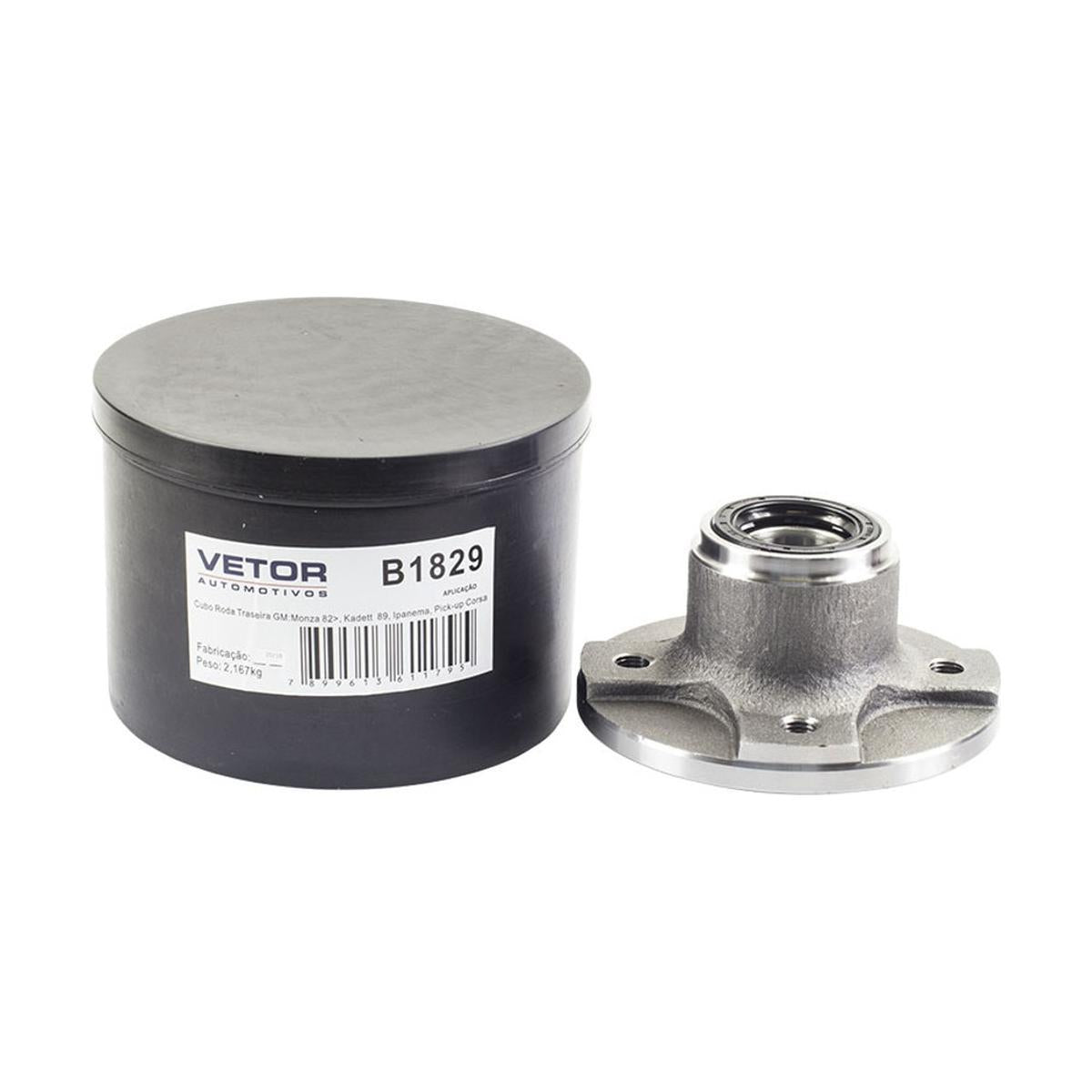 Cubo de Roda Traseiro - Vetor - B1829 - (1)