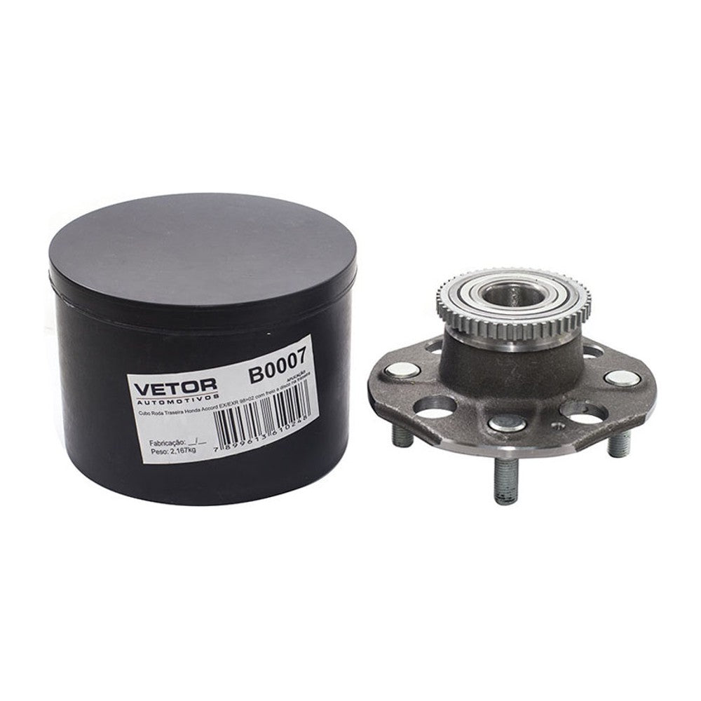 Cubo de Roda Traseiro - Vetor - B0007 - (1)