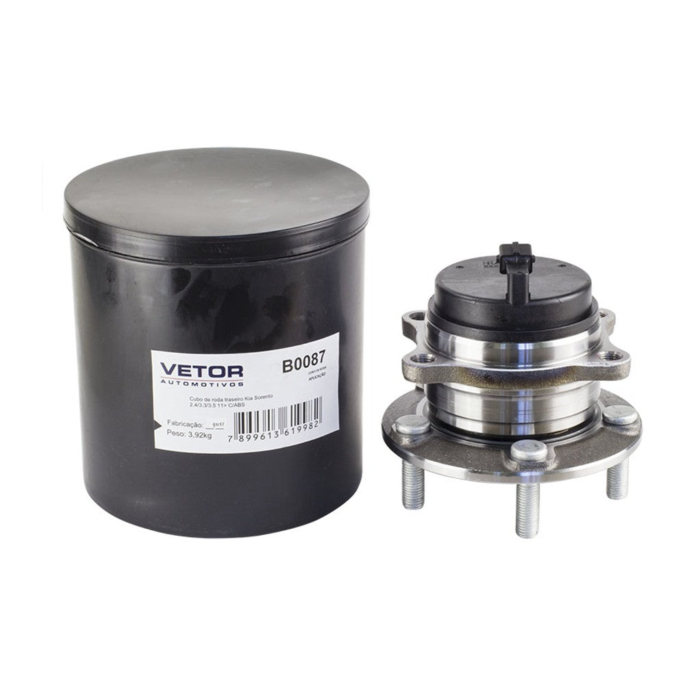Cubo de Roda Traseiro - Vetor - B0087 - (1)
