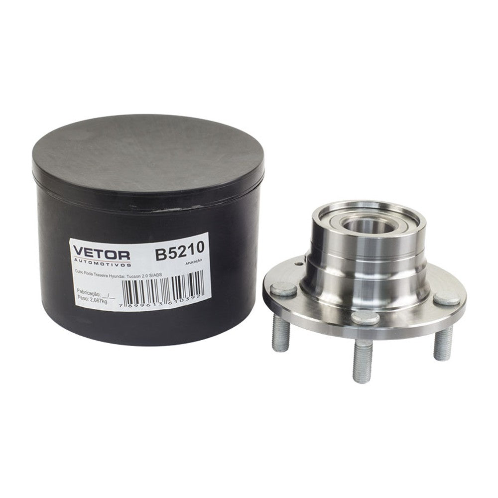 Cubo de Roda Traseiro - Vetor - B5210 - (1)