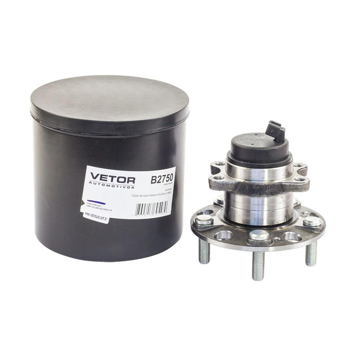 Cubo de Roda Traseiro - Vetor - B2750 - (1)