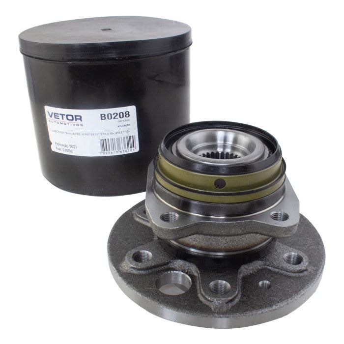 Cubo de Roda Traseiro para Mercedes-Benz SPRINTER 311 - Vetor - B0208 - (4)