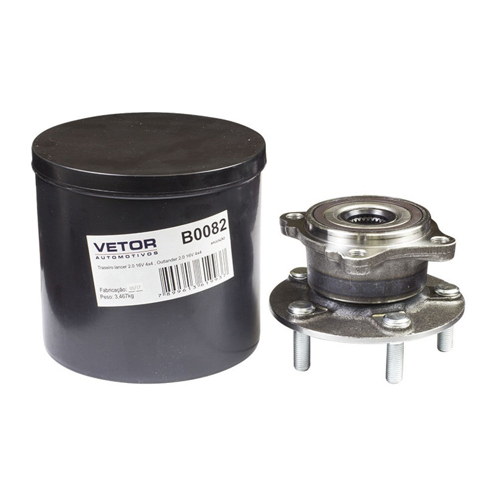 Cubo de Roda Traseiro - Vetor - B0082 - (1)