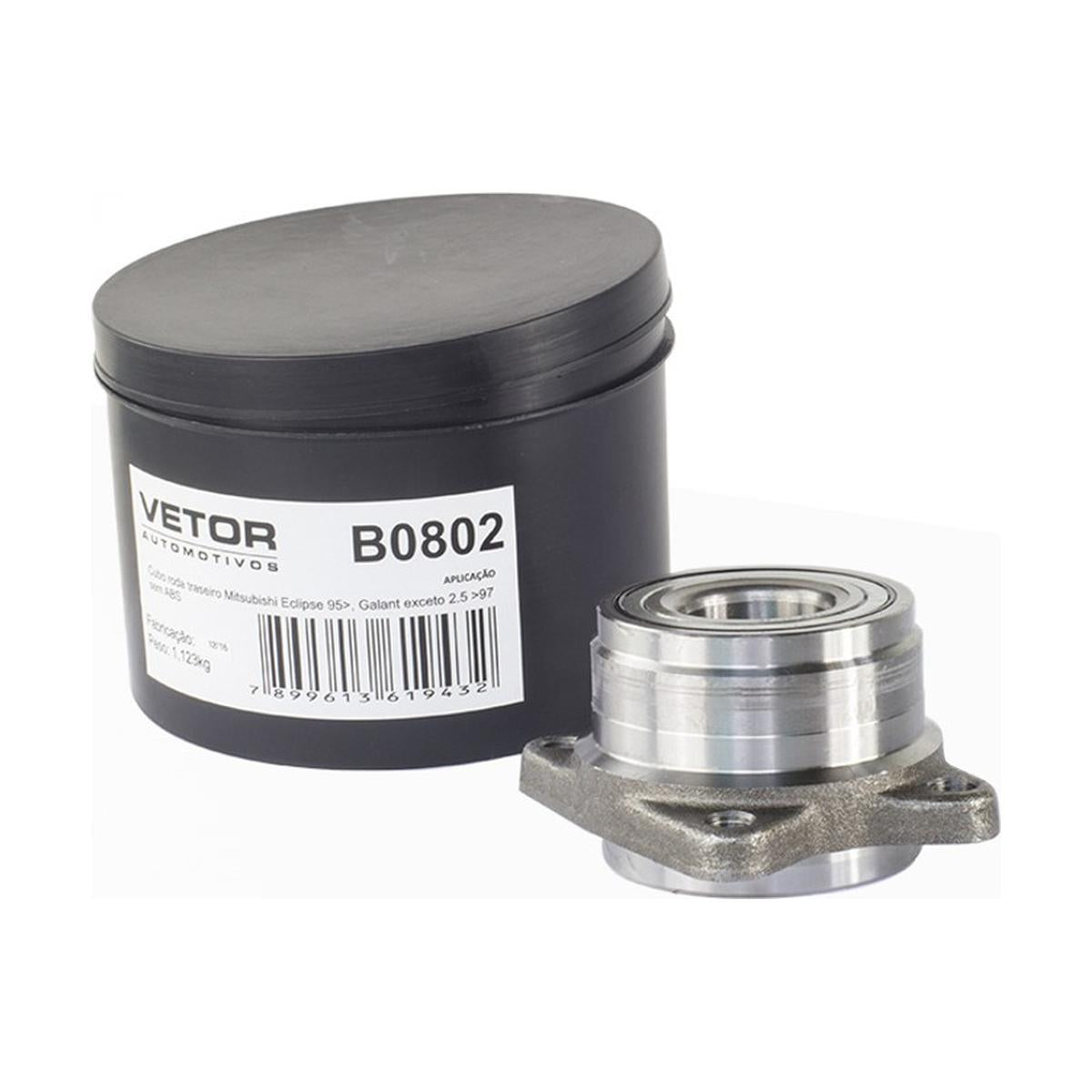 Cubo de Roda Traseiro - Vetor - B0802 - (3)