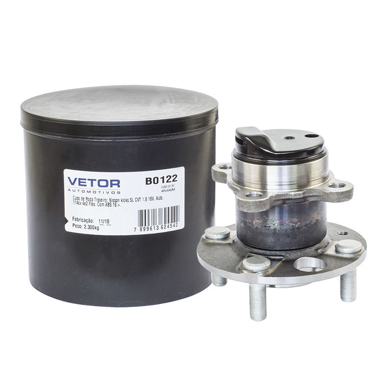 Cubo de Roda Traseiro - Vetor - B0122 - (2)