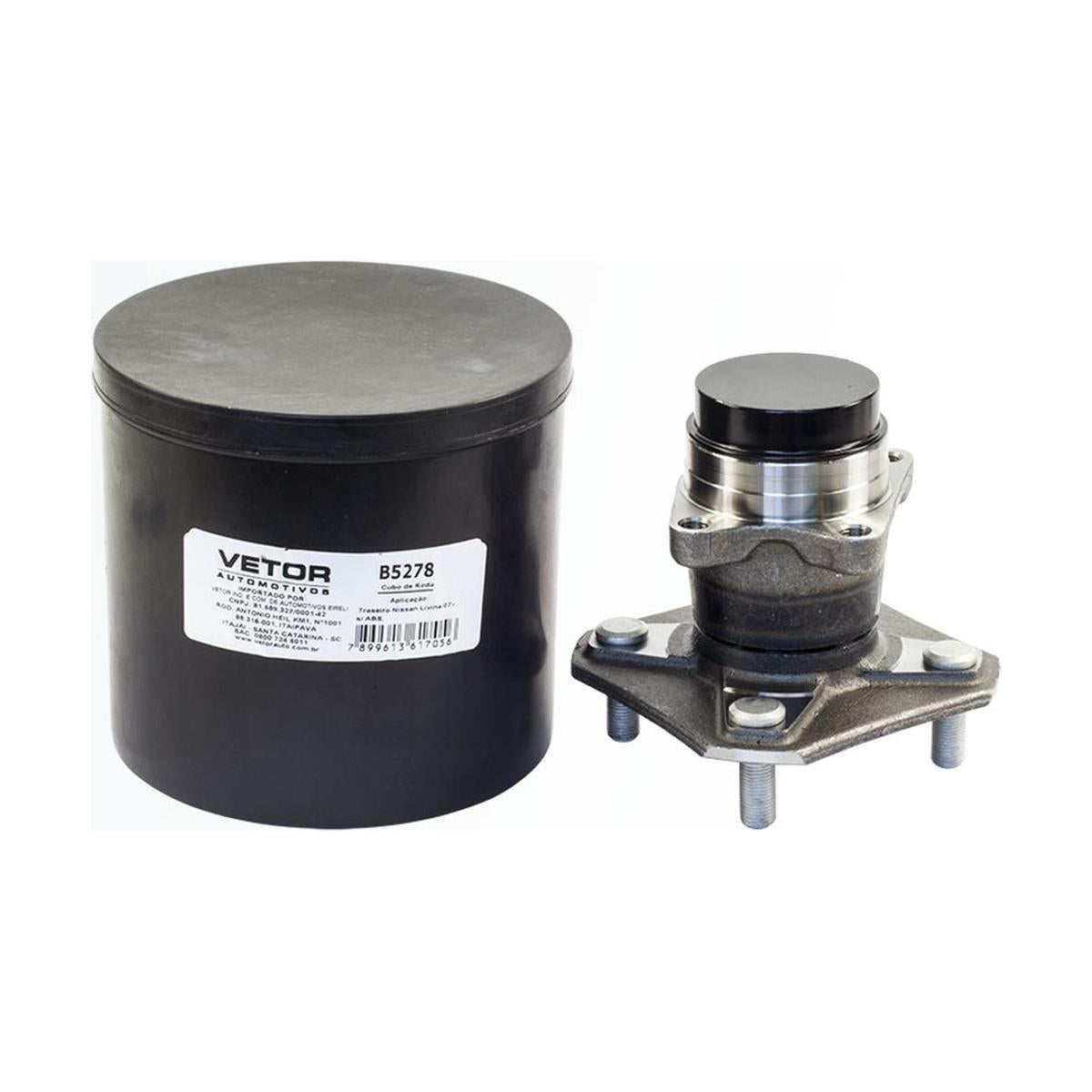 Cubo de Roda Traseiro - Vetor - B5278 - (1)
