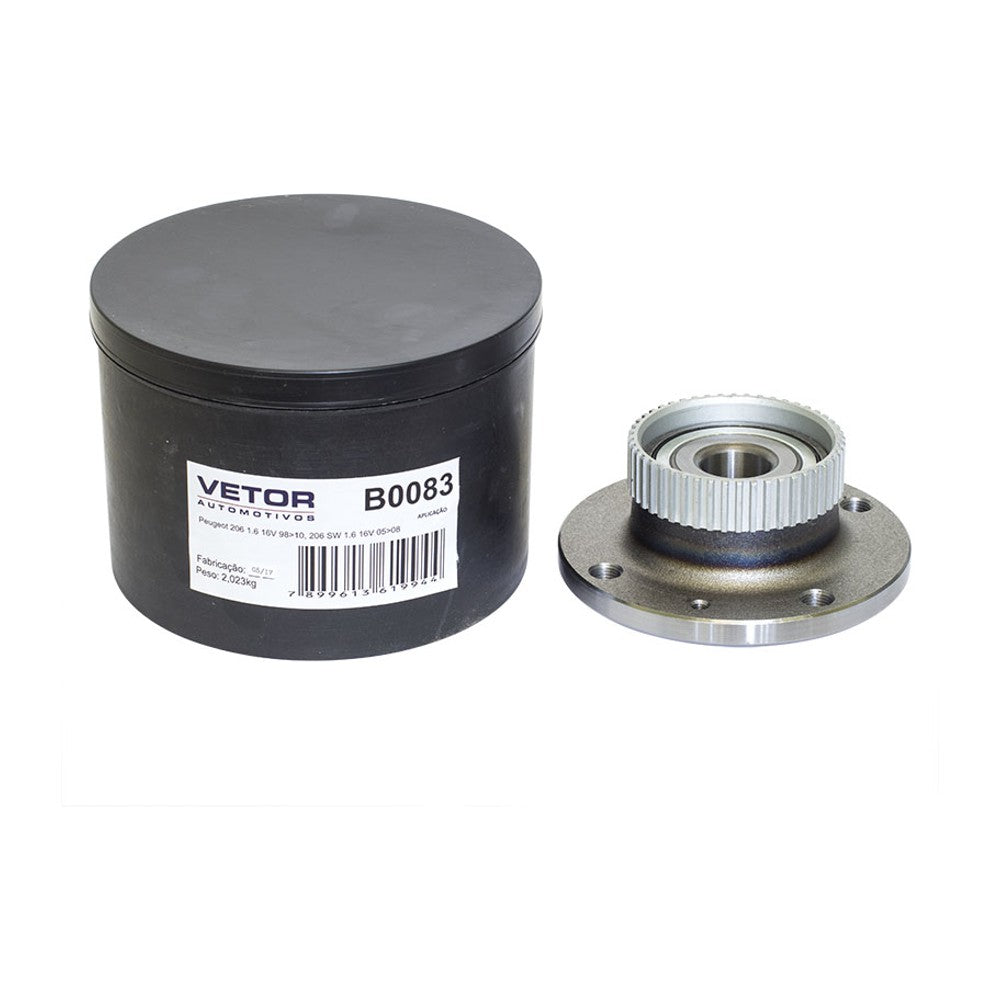 Cubo de Roda Traseiro - Vetor - B0083 - (1)