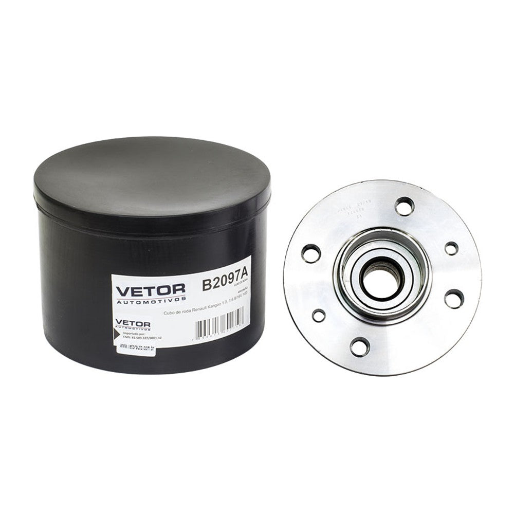 Cubo de Roda Traseiro para Renault Kangoo - Vetor - B2097A - (1)