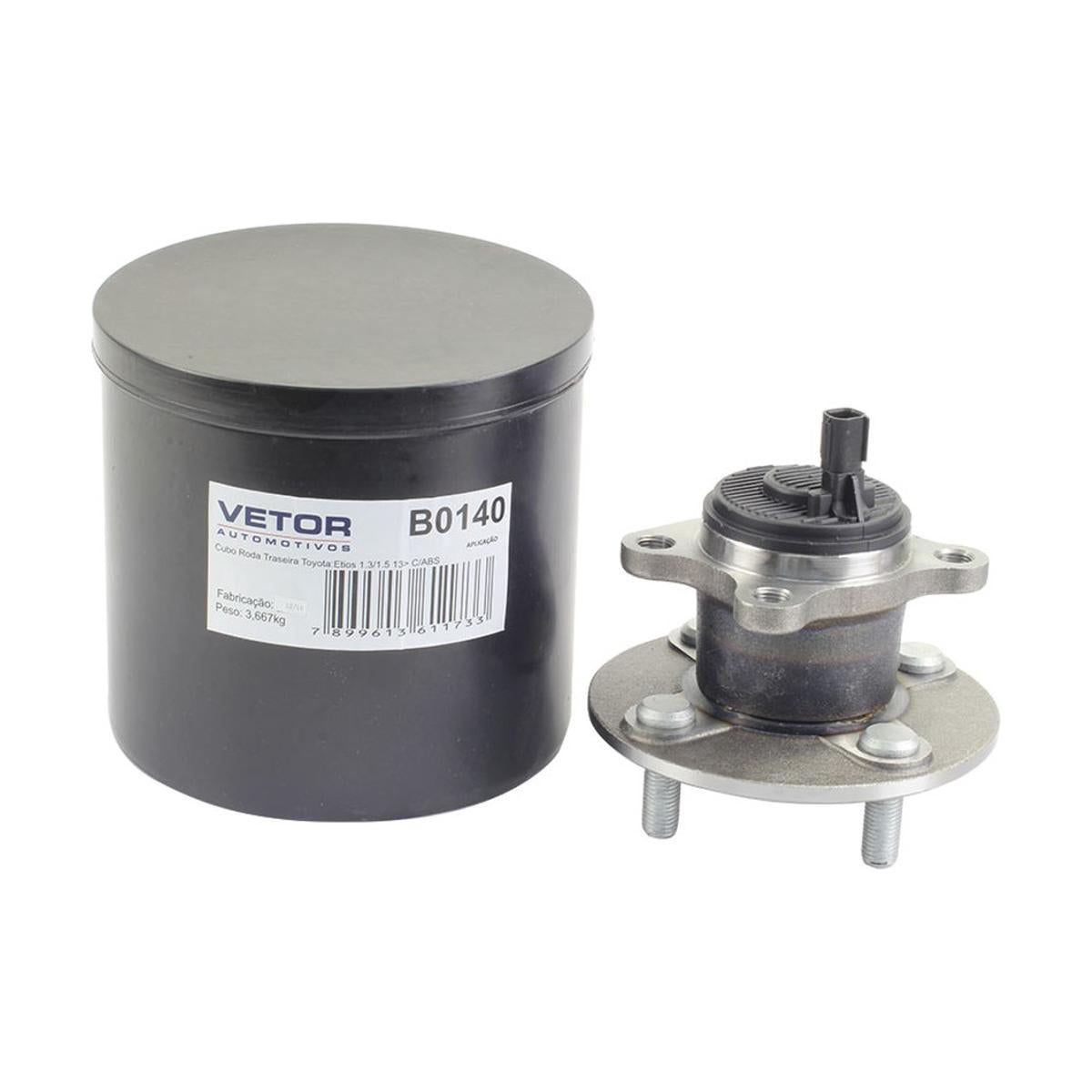 Cubo de Roda Traseiro - Vetor - B0140 - (1)