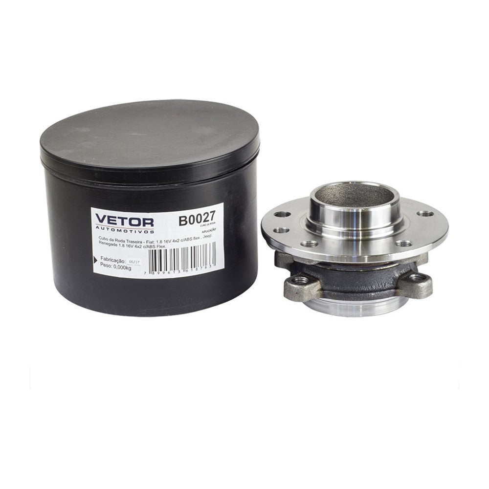 Cubo de Roda Traseiro - Vetor - B0027 - (1)