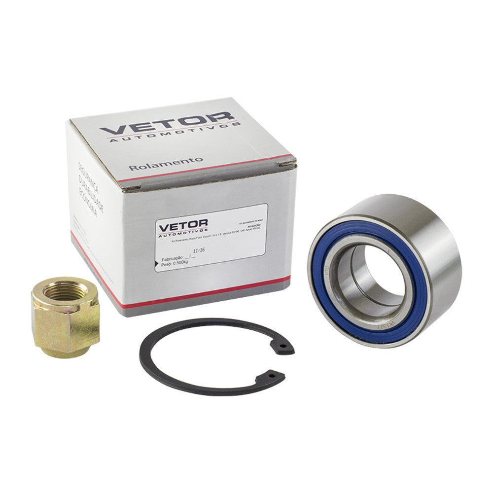 Kit Rolamento da Roda Dianteira 3 Furos - Vetor - Vk0035Dp - (1)