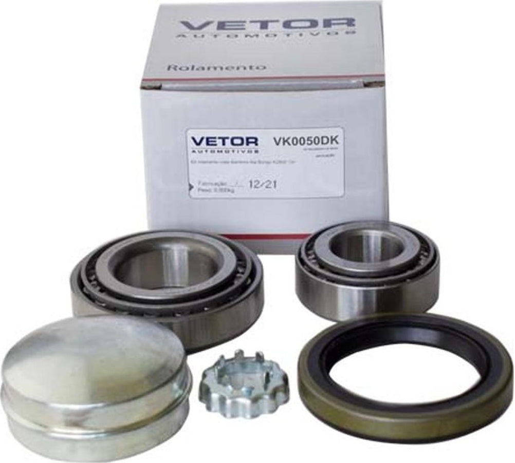 Kit Rolamento Roda Dianteira Direita ou Esquerda - Vetor - Vk0050Dk - (1)