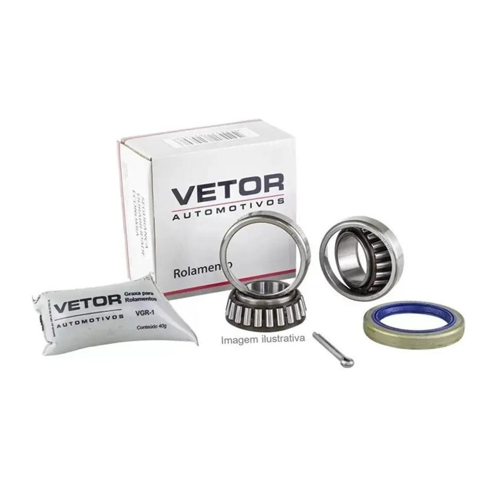 Kit Rolamento Direito ou Esquerdo Roda Traseira - Vetor - Vk0004Tv - (1)