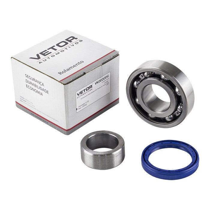 Kit Rolamento Roda Traseira Direita ou Esquerda - Vetor - Vk0030Dg - (1)