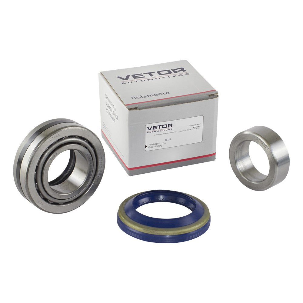 Kit Rolamento Roda Traseira Direita ou Esquerda - Vetor - Vk0019Tf - (1)