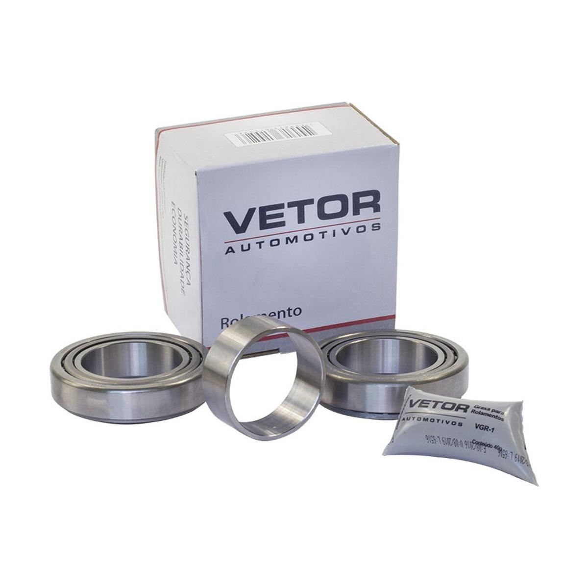 Kit Rolamento Roda Traseira Direita ou Esquerda - Vetor - Vk0025Tf - (1)