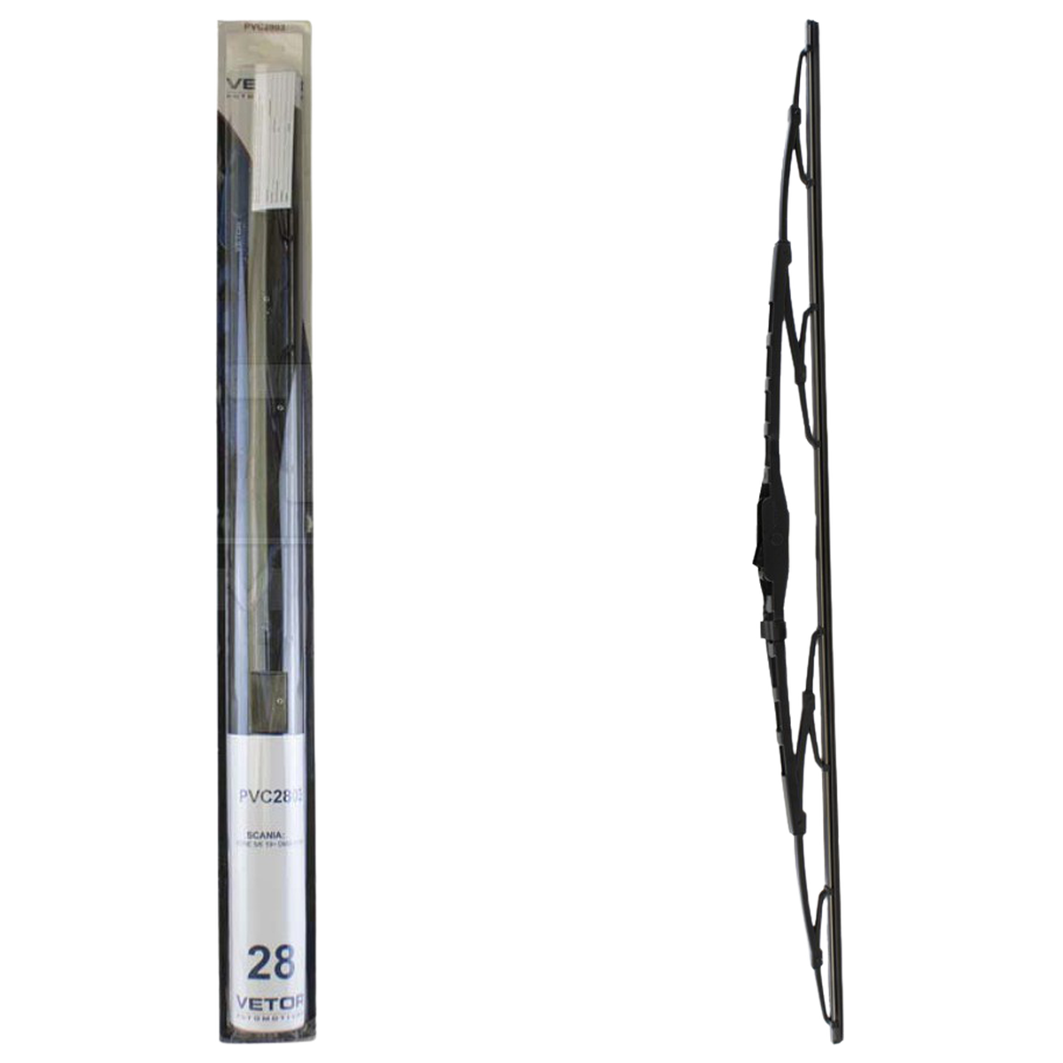 Palheta Dianteira com Esguicho Gancho Largo 28" - Vetor - Pvc2803 - (1)