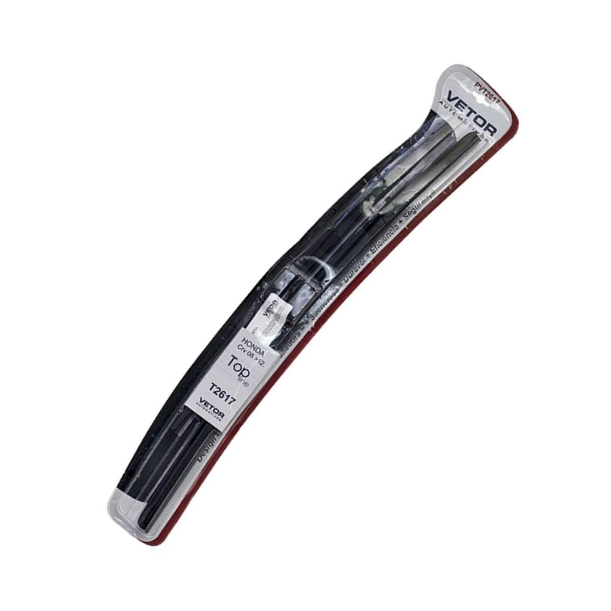 Par Palheta Dianteira Específica Híbrida 26" e 17" para Honda CR-V - Vetor - Pvt2617 - (2)