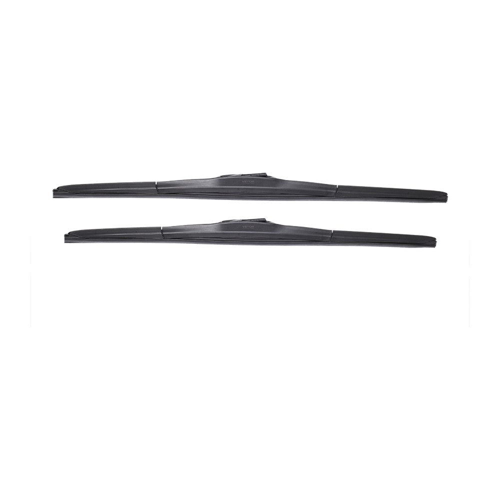 Par Palheta Dianteira Específica Híbrida 26" e 23" para Honda Civic - Vetor - Pvt2623 - (2)