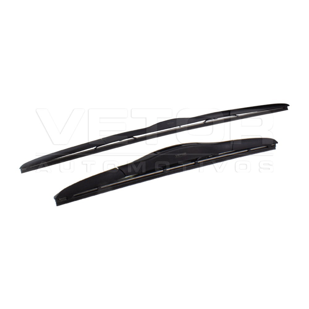 Par Palheta Dianteira Específica Híbrida 28" e 14" para Toyota Corolla - Vetor - Pvt2814 - (2)