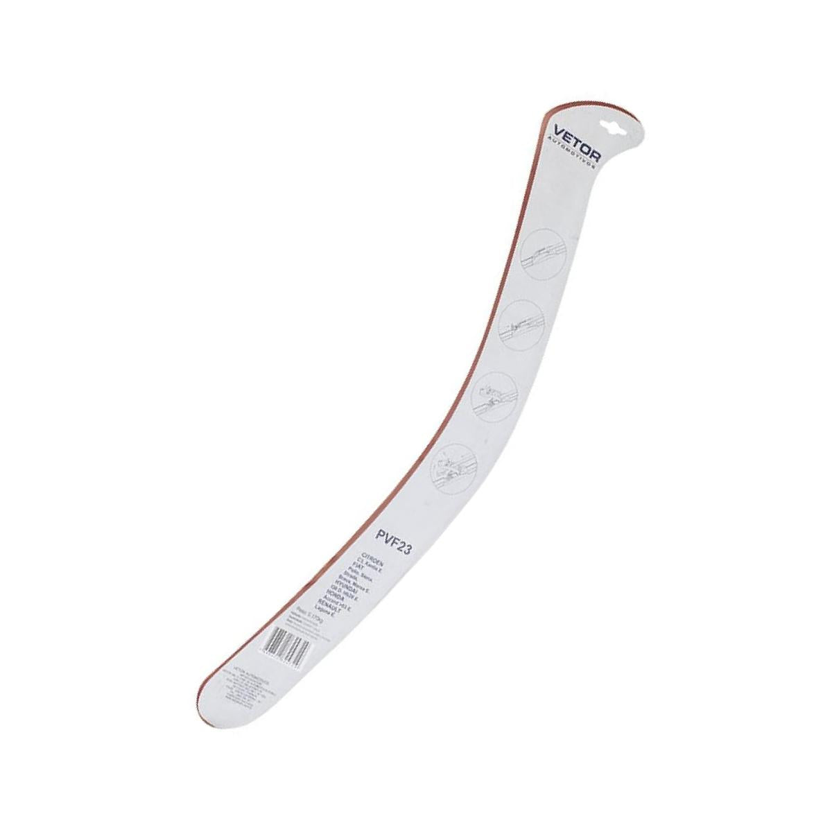 Palheta Dianteira Flex 23" - Vetor - Pvf23 - (3)