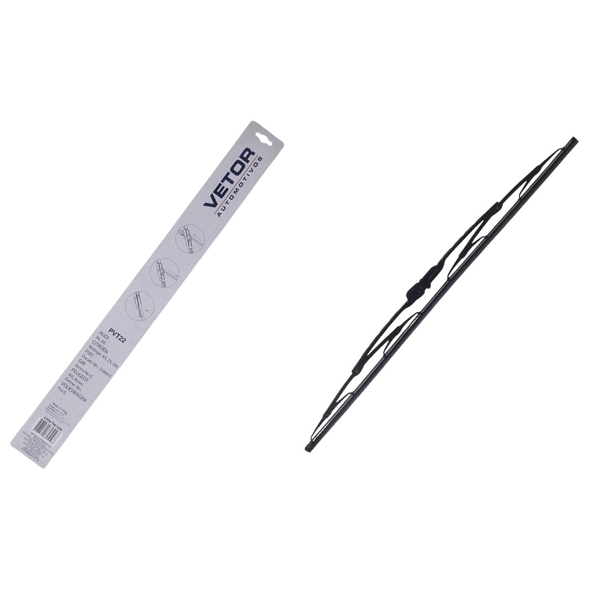 Palheta Dianteira ou Traseira 22" - Vetor - Pvt22 - (1)