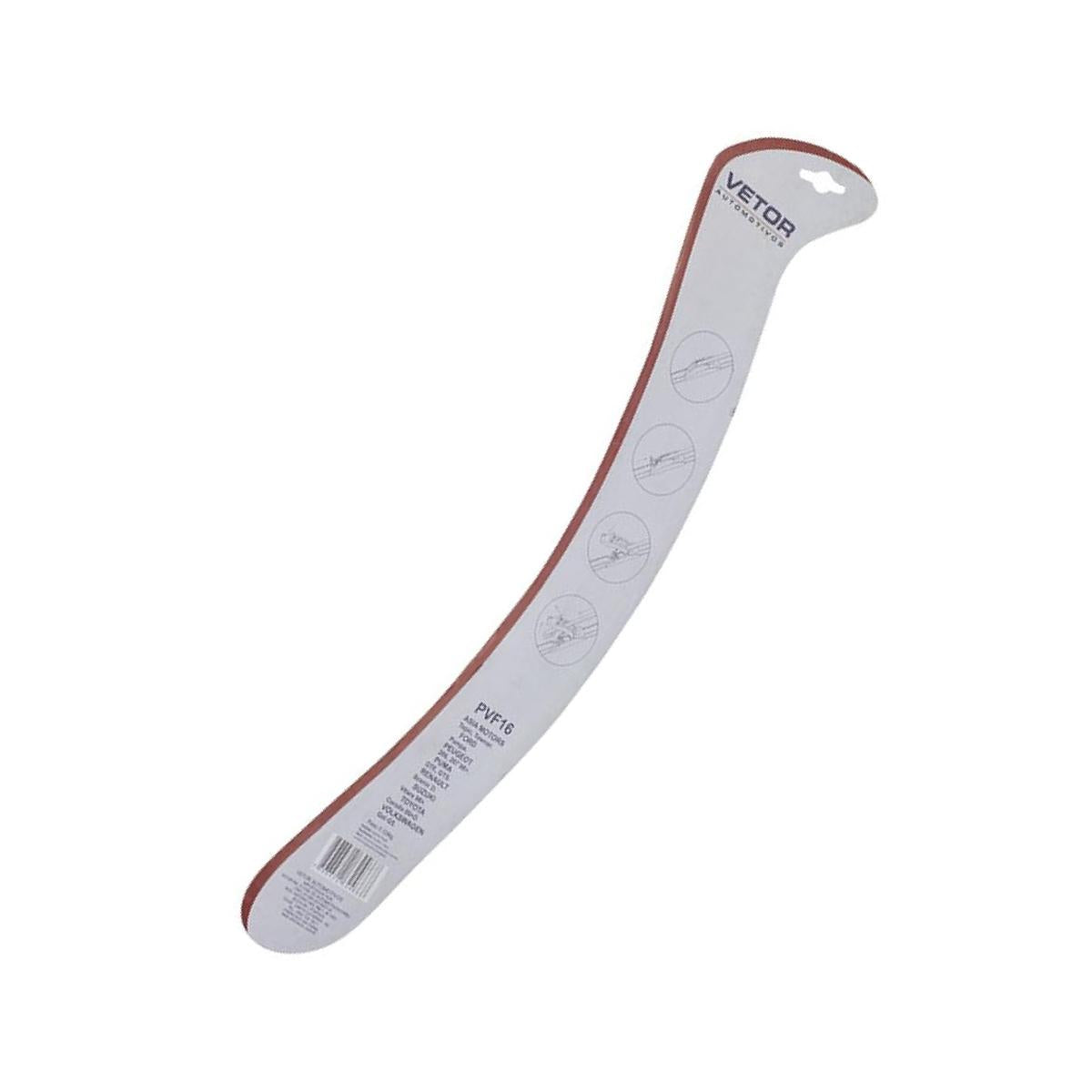 Palheta Dianteira ou Traseira Flex 16" - Vetor - Pvf16 - (3)