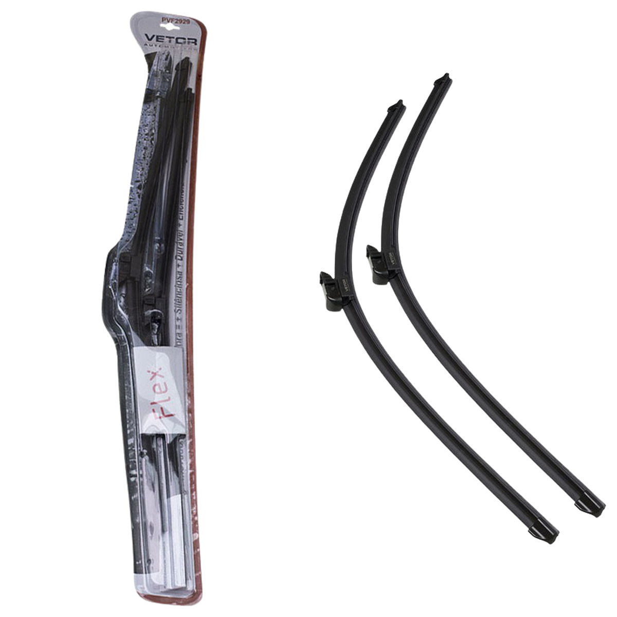 Par Palheta Flex Dianteira para Ford Focus e Focus Sedan - Vetor - Pvf2929 - (1)