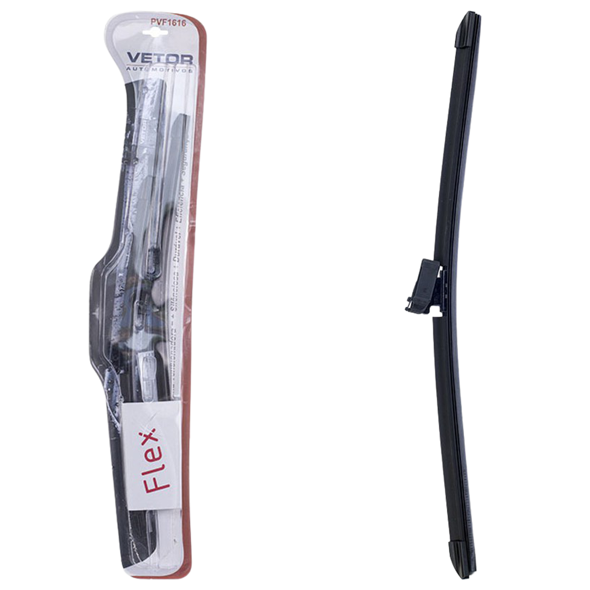 Par Palheta Flex Específica Dianteira 16" e 16" para Troller T4 - Vetor - Pvf1616 - (1)
