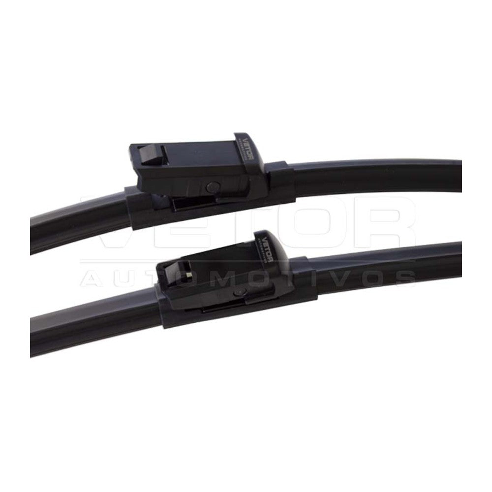 Par Palheta Flex Específica Dianteira 21" e 17" para Chevrolet Montana - Vetor - Pvf2117 - (3)