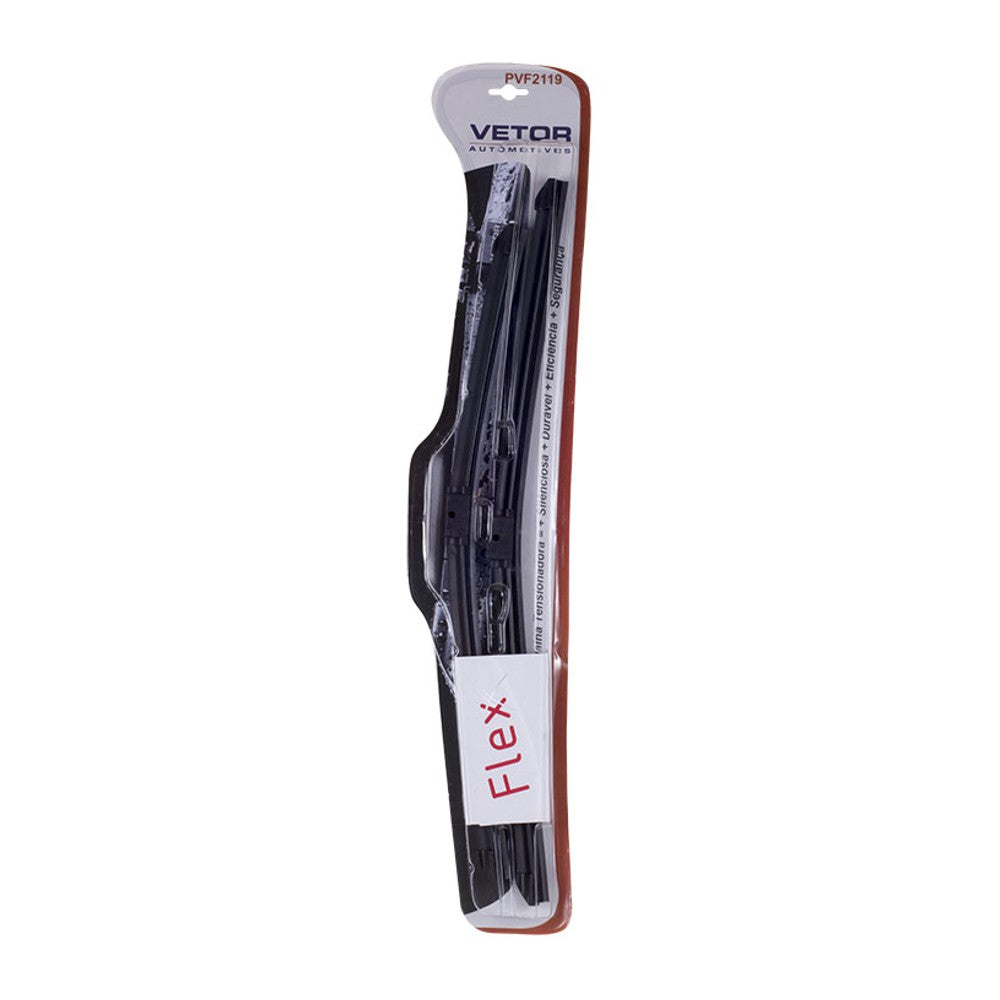 Par Palheta Flex Específica Dianteira 21" e 19" para Volkswagen Golf - Vetor - Pvf2119 - (2)