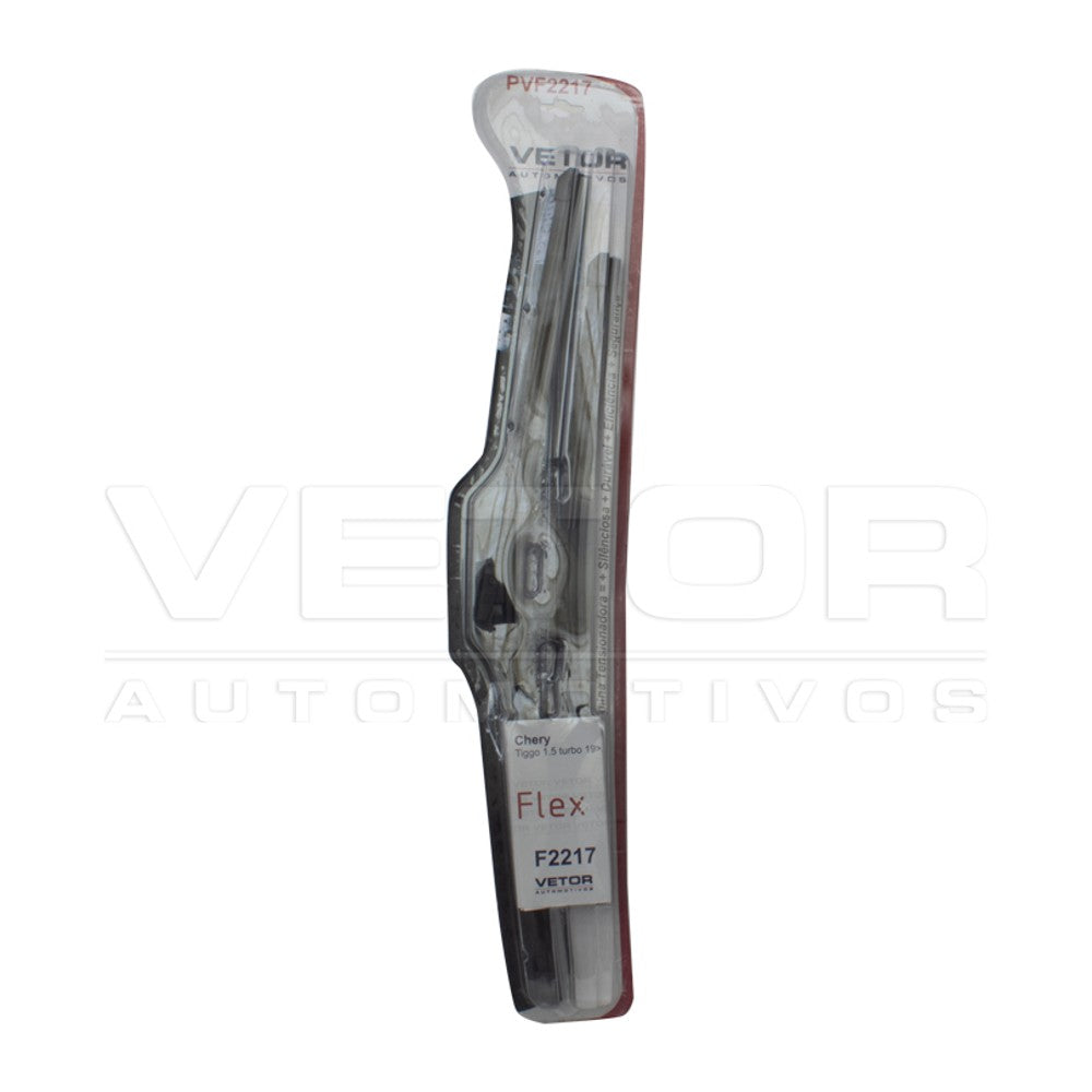 Par Palheta Flex Específica Dianteira 22" e 17" para Chery Tiggo 5X e Tiggo 7 - Vetor - Pvf2217 - (2)