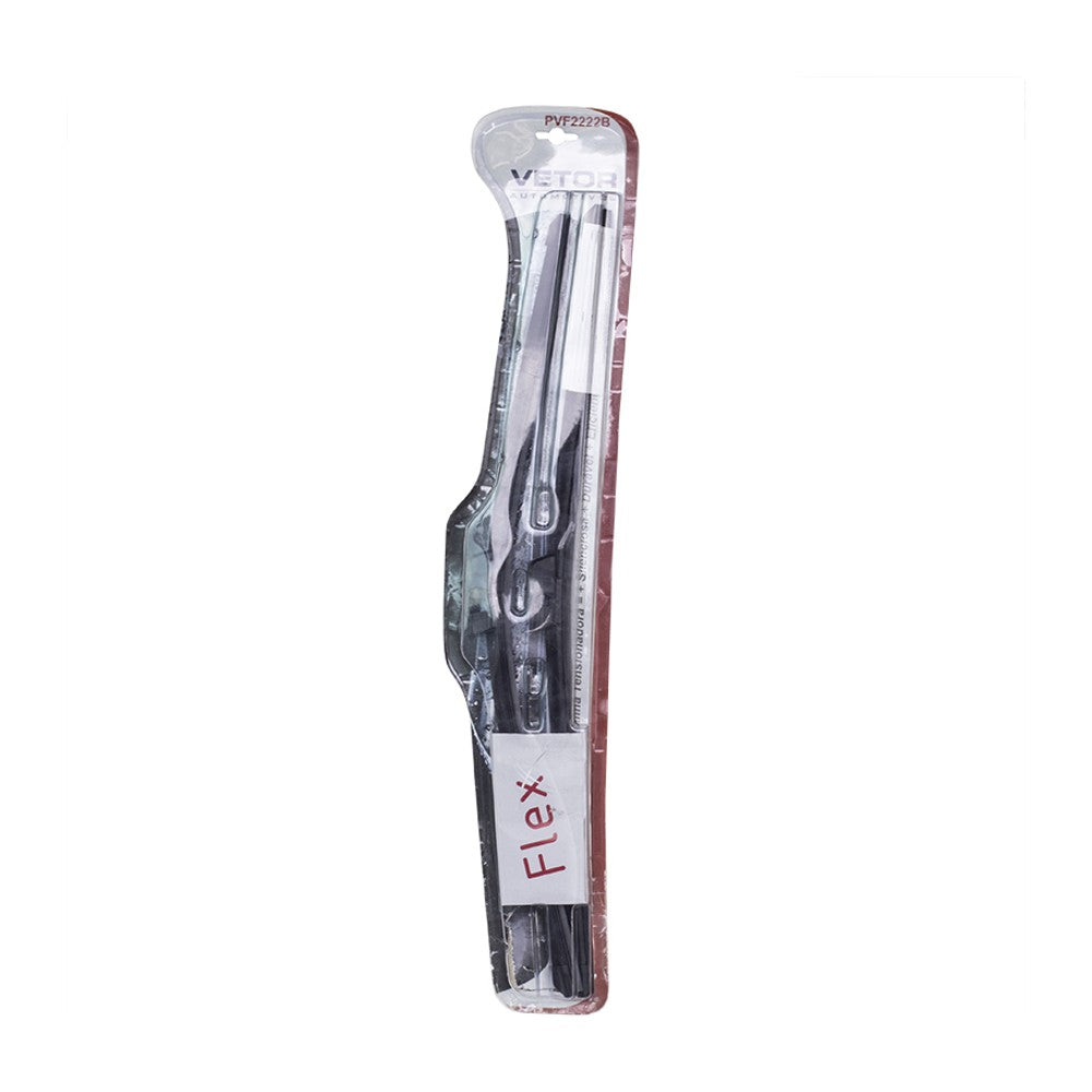 Par Palheta Flex Específica Dianteira 22" e 22" para Mercedes-Benz C 180 e C 200 - Vetor - Pvf2222B - (2)