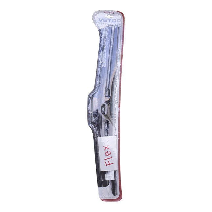 Par Palheta Flex Específica Dianteira 24" e 15" para Fiat Idea - Vetor - Pvf2415 - (2)