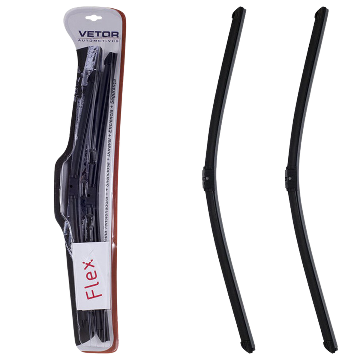 Par Palheta Flex Específica Dianteira 24" e 24" - Vetor - Pvf2424 - (1)