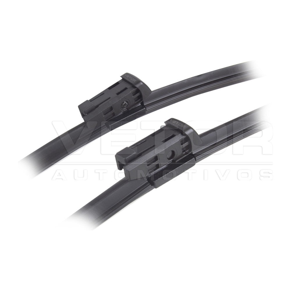 Par Palheta Flex Específica Dianteira 25" e 18" para Volkswagen T-Cross - Vetor - Pvf2518 - (3)