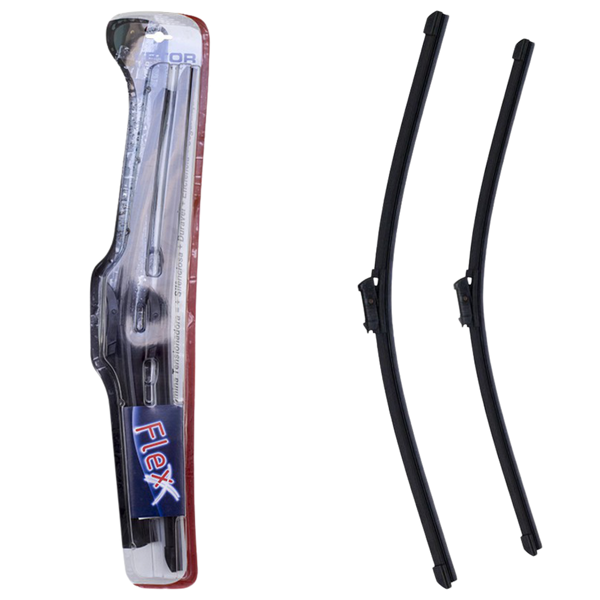 Par Palheta Flex Específica Dianteira 25" e 21" - Vetor - Pvf2521 - (1)