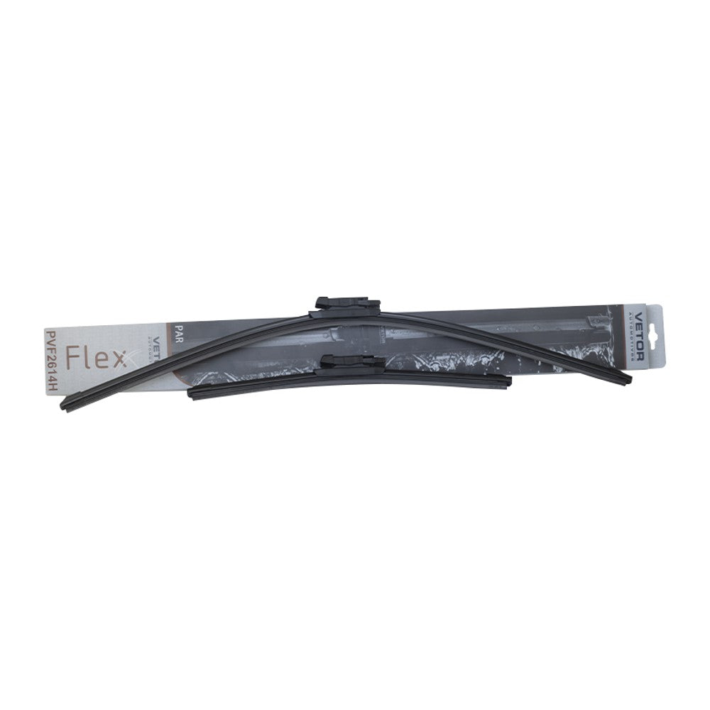 Par Palheta Flex Específica Dianteira 26" e 14" para Hyundai HB20 - Vetor - Pvf2614H - (1)