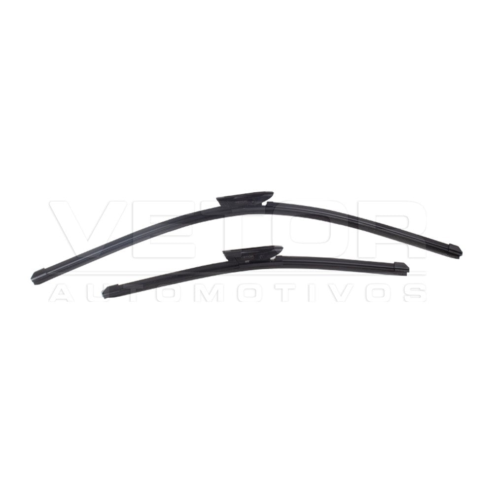 Par Palheta Flex Específica Dianteira 26" e 17" para Citroen C4 Cactus - Vetor - Pvf2617C - (3)