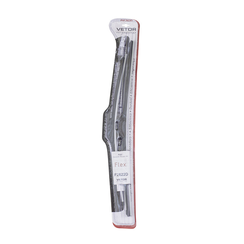 Par Palheta Flex Específica Dianteira 26" e 22" para Fiat Ducato - Vetor - Pvf2622D - (3)